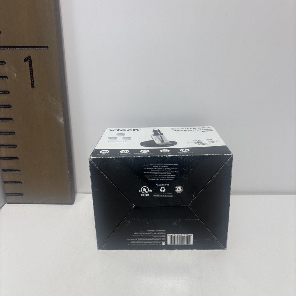 VTech VH6210 Convertible Office Wireless Headset OPEN BOX