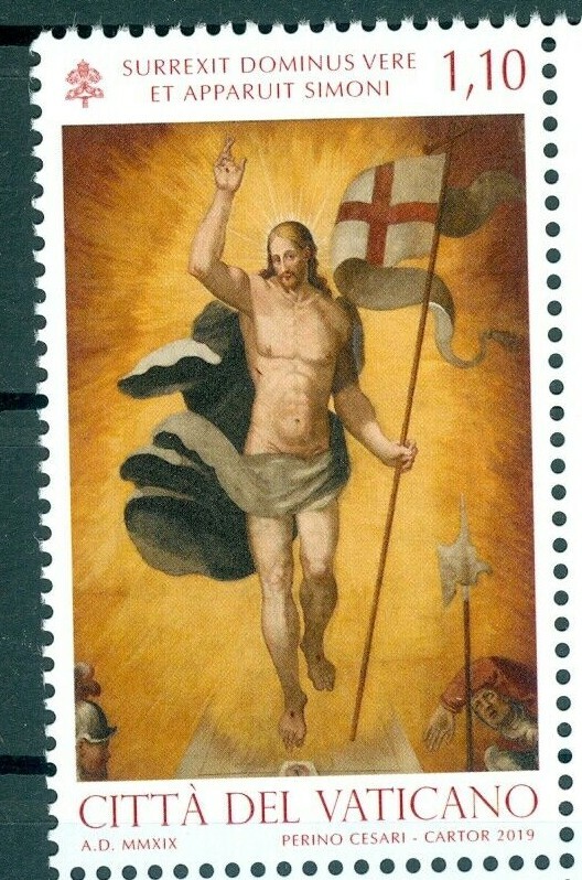 2019 Vatican City: Sc# 1706 Easter 2019 MNH