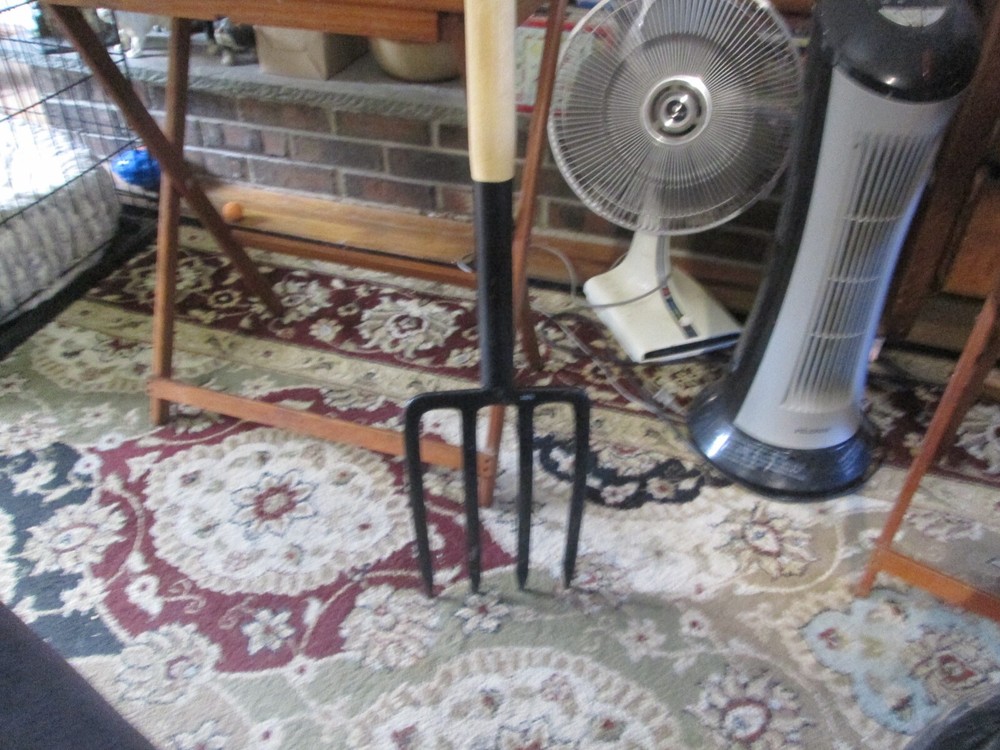 Ames Spading Fork Garden Digging 43'' 4 Tine