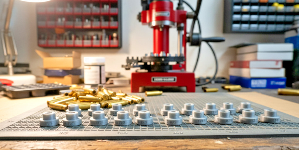 Bullet Comparator Bushing Insert Complete Set for Hornady Lock-N-Load - 14 piece