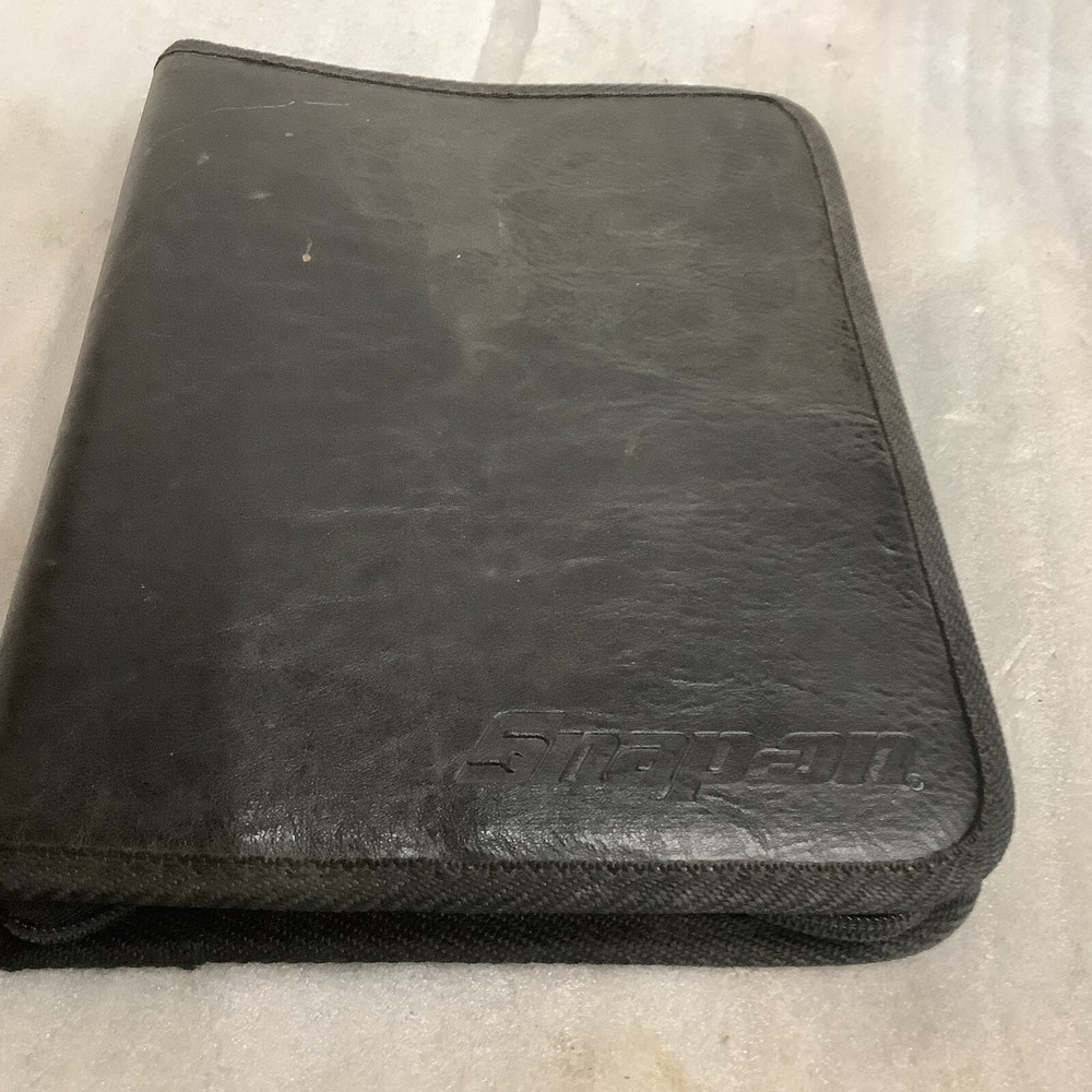 V.  Snap On Owners Manual with Binder KRL Tool Box