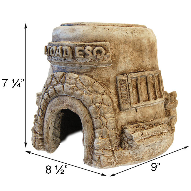 Athens Toad House Statue, Buff