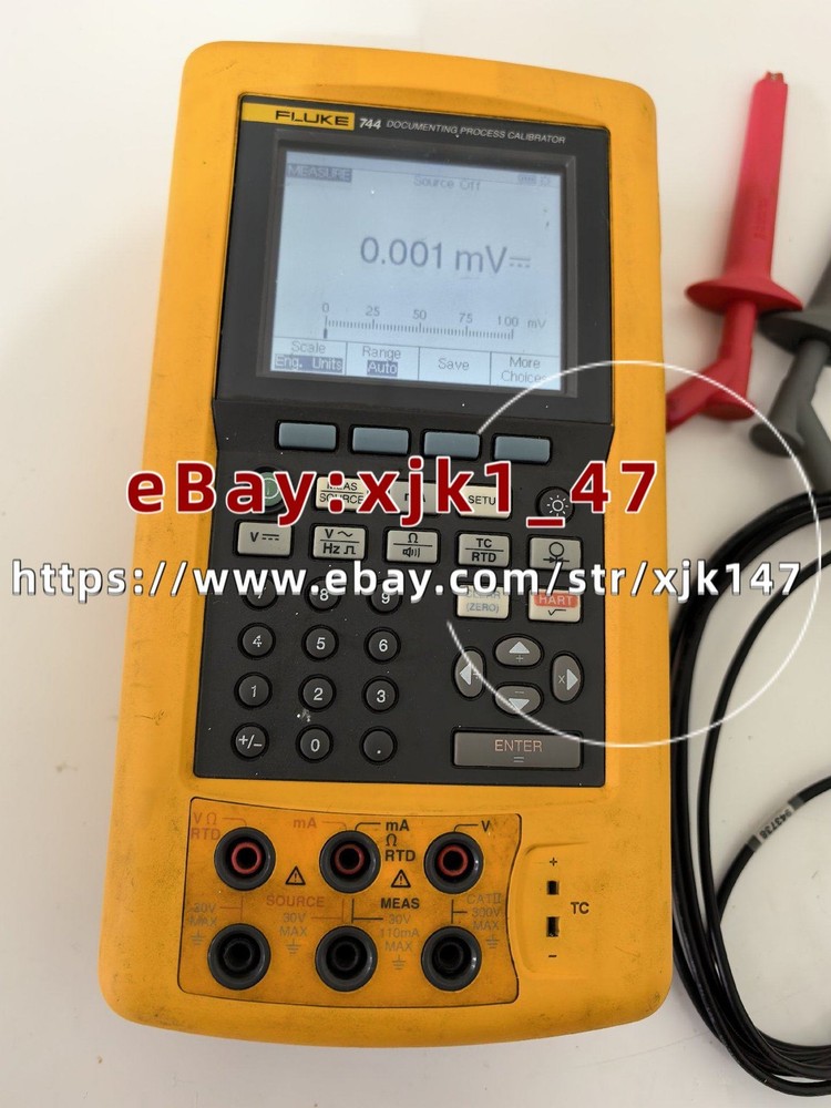 Fluke 744 Record multi-function process calibrator