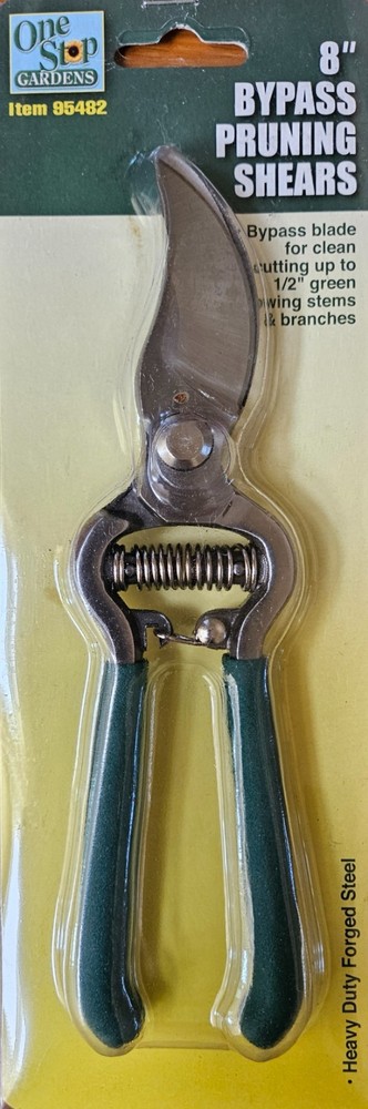 One Stop Gardens 8" Bypass Pruning Shears 95482