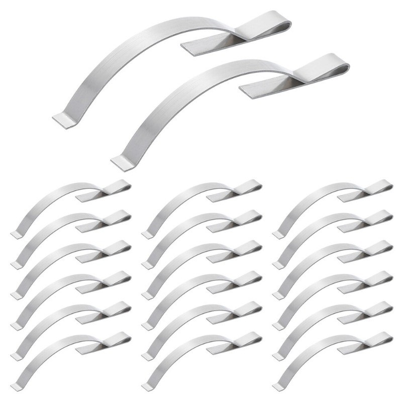 20Pcs Window Screen Tension Spring, Corner Mount Flat Window Spring Clips