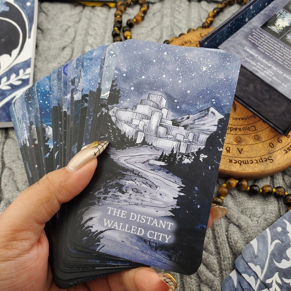 The Endless Oracle Eric Maille 53 Card Oracle Deck Kickstarter Edition USED