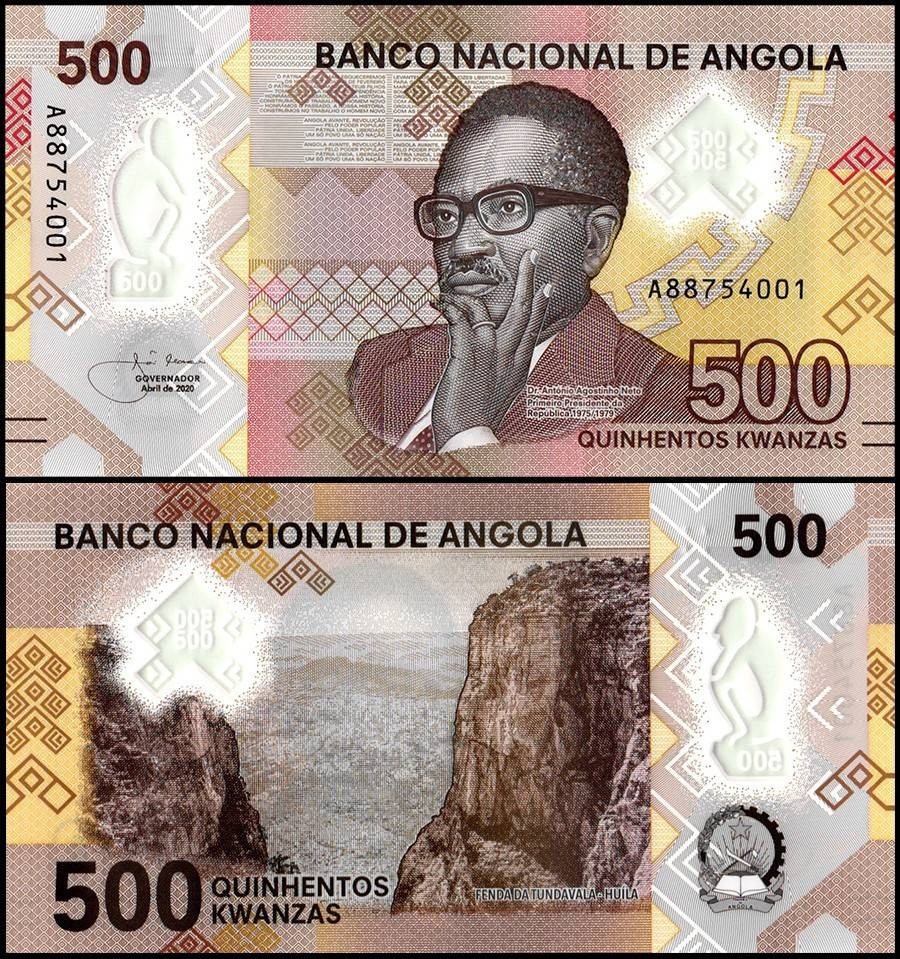 Angola 500 Kwanzas 2020 UNC