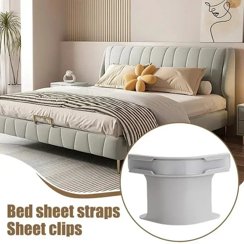 4PCS Lock Sheet Holders For every Mattress Keep Sheets Tight Heavy Straps