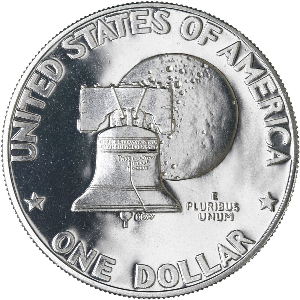 1976 S Eisenhower Dollar Gem DCam Proof CN-Clad Type 1
