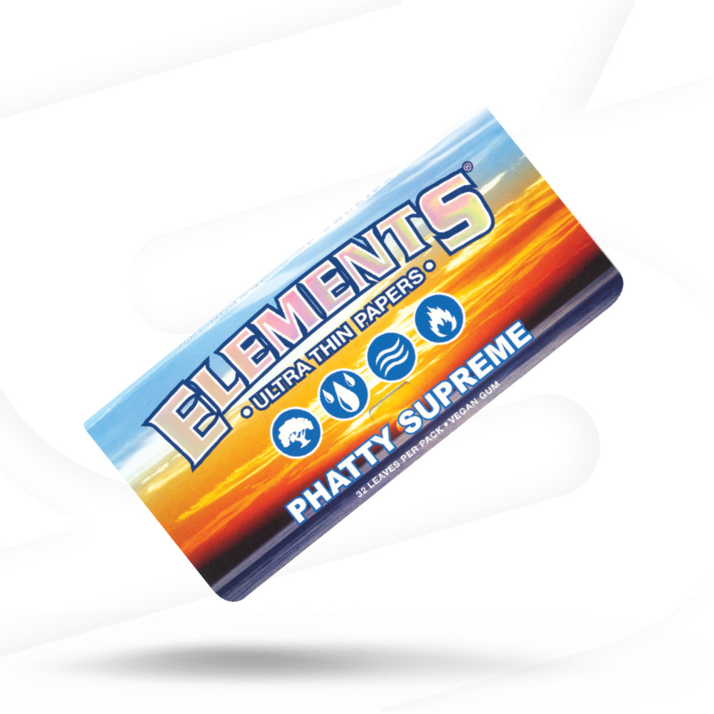 Elements Phatty Supreme Rolling Papers - 24 Packs