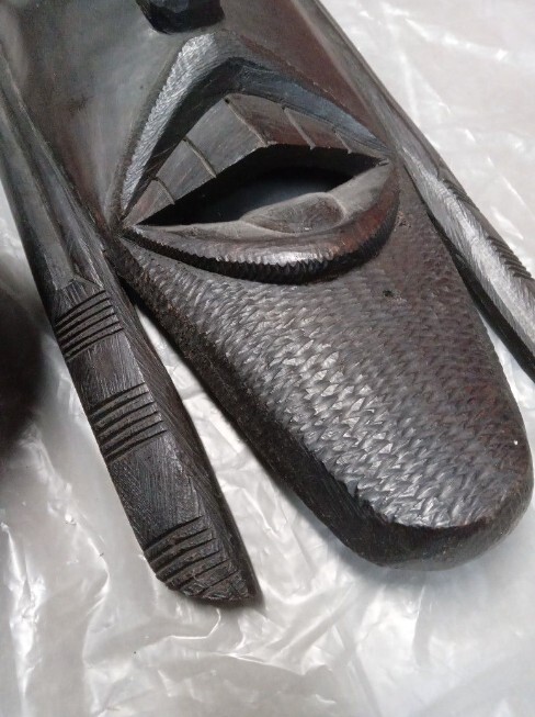Hand Carved Tanzanian Mask