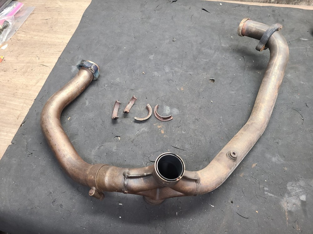 1998 Ducati ST2 944 Exhaust Pipe Header Down Pipe