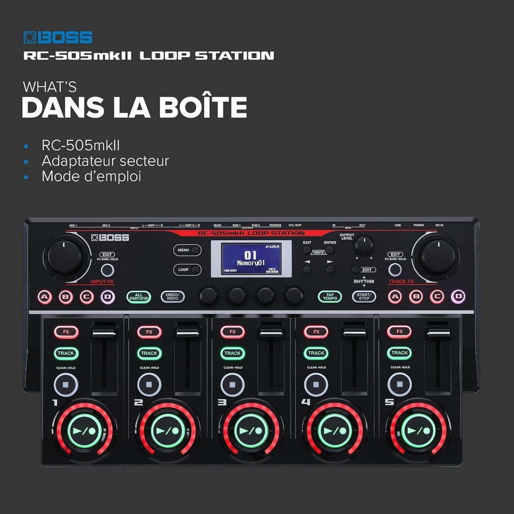 BOSS RC-505MKII table top looper boss