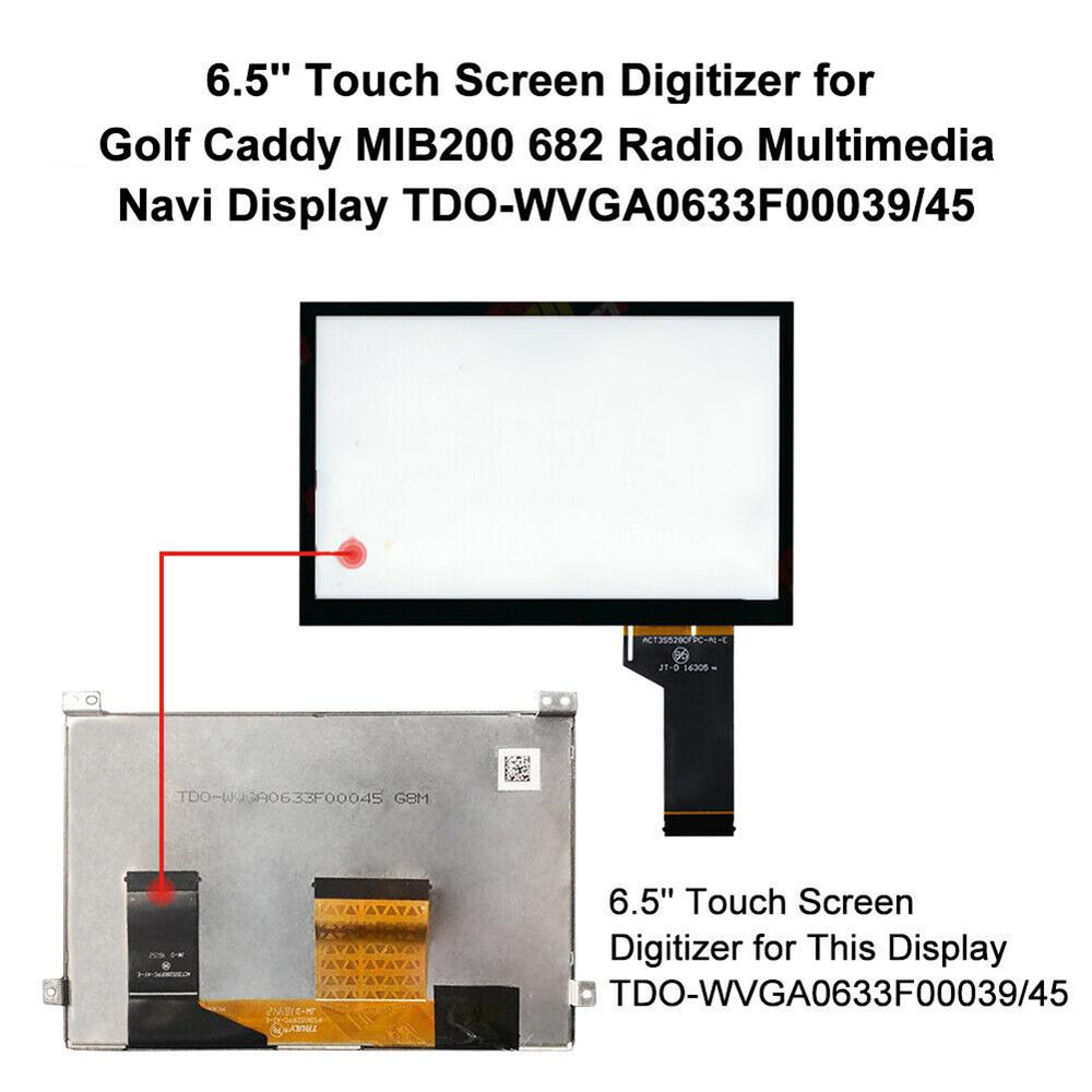 Replacement Glass Digitizer Touch Screen Accessory 1pcs 40-Pin Digitizer