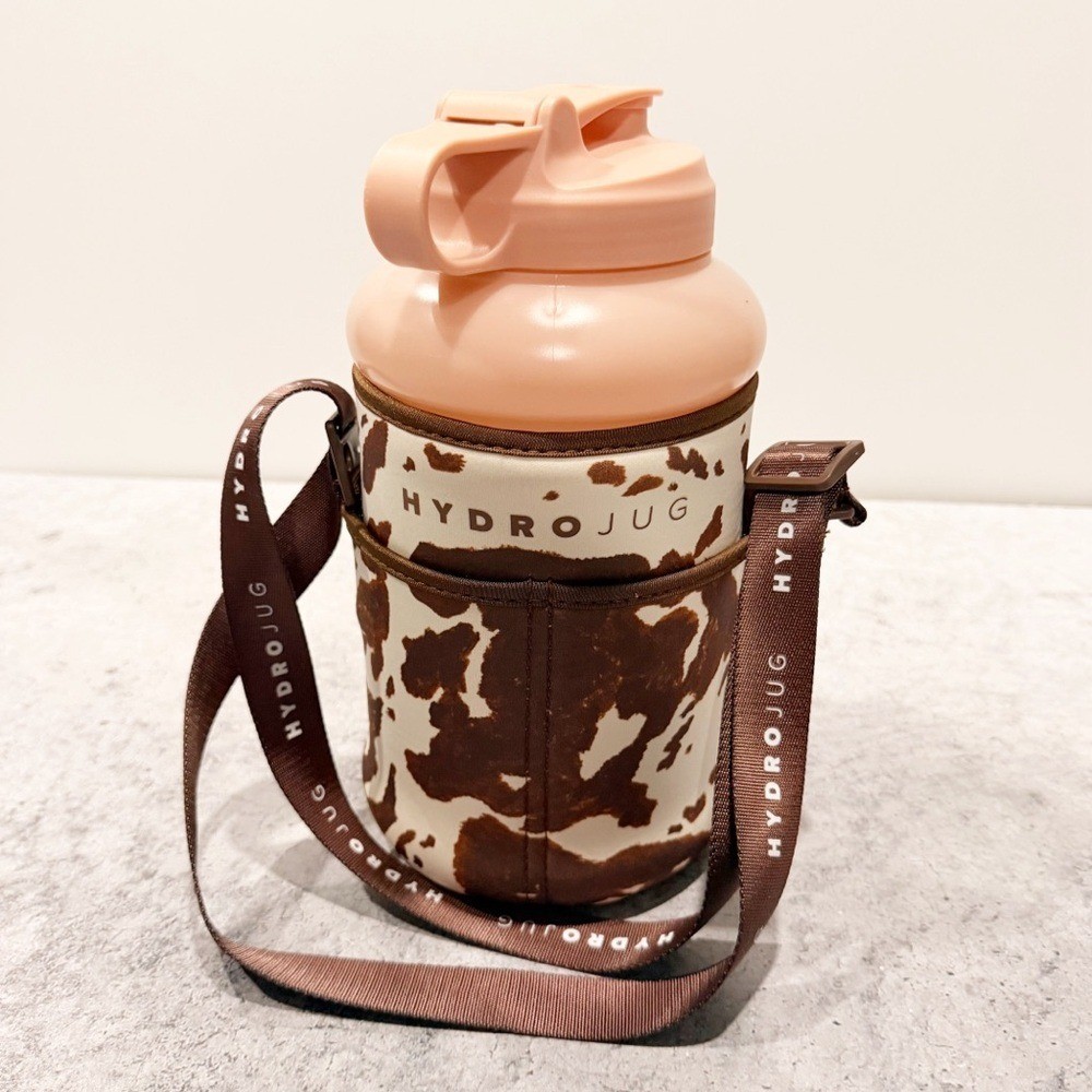 Hydrojug Brown Cow Sleeve and Jug
