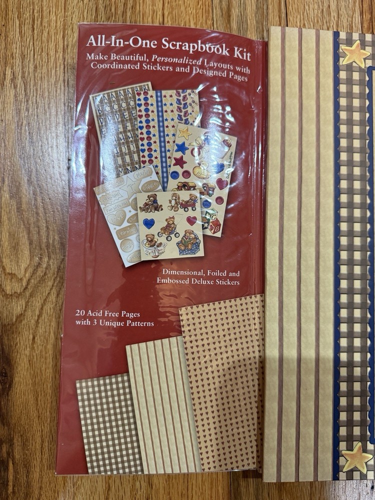 New/Unopened - Baby Scrapbook & Kit