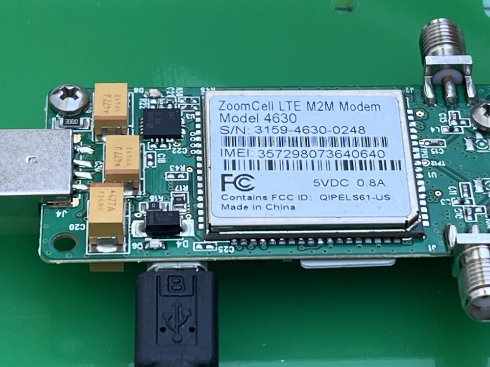 Zoom Cell LTE M2M modem Model 4630