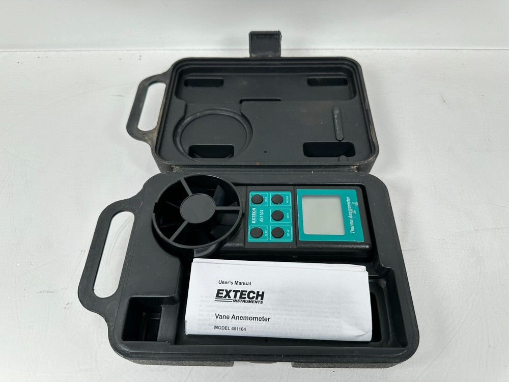 Thermo-Anemometer By Extech model 451104