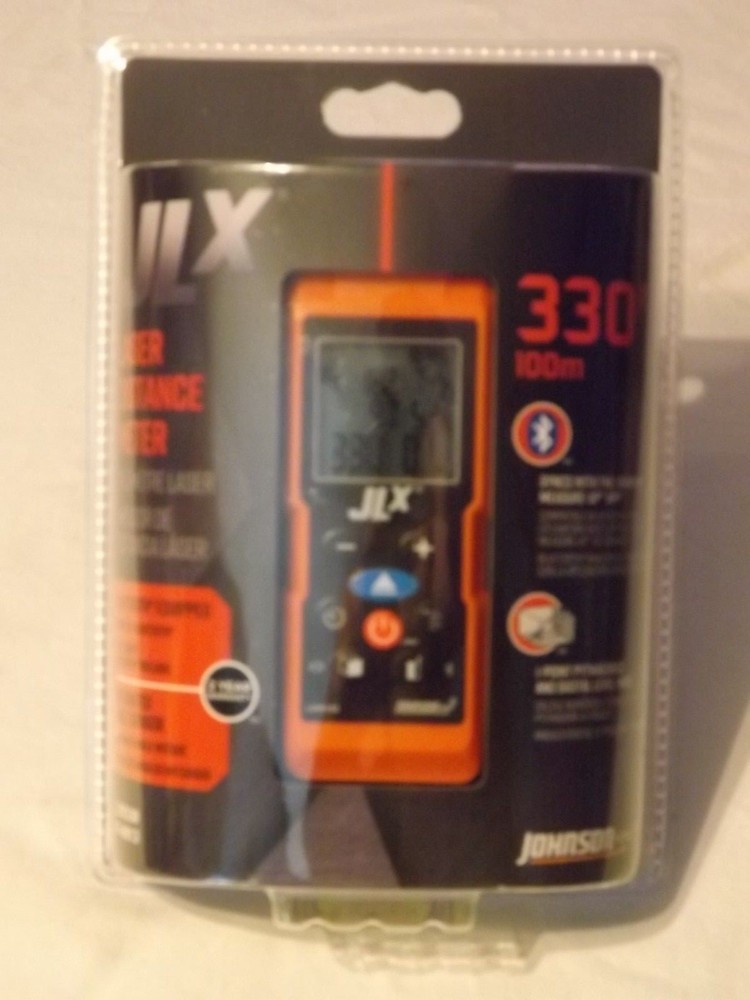 Johnson JLX LDM330 330' Laser Distance Meter w/ Angle Sensor (BX 20)