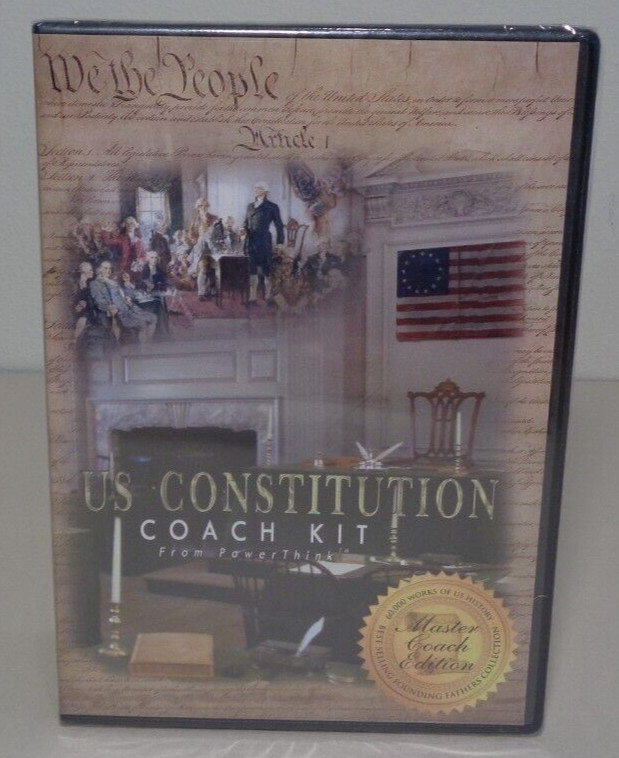US CONSTITUTION COACH KIT From PowerThink / New DVD / Computer Software