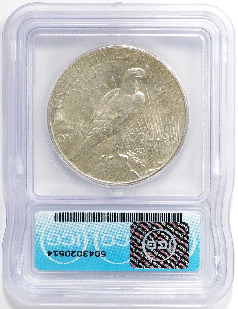 1926 (P) Peace Dollar ICG MS-65