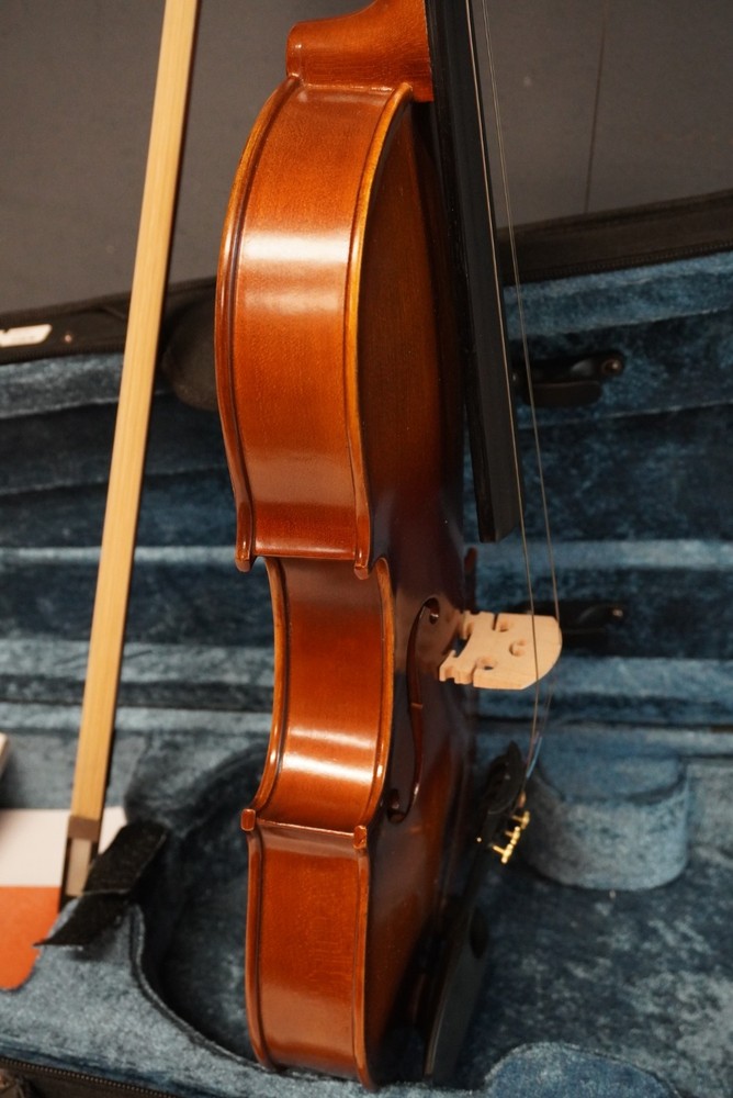 Unlabeled Violin with Case