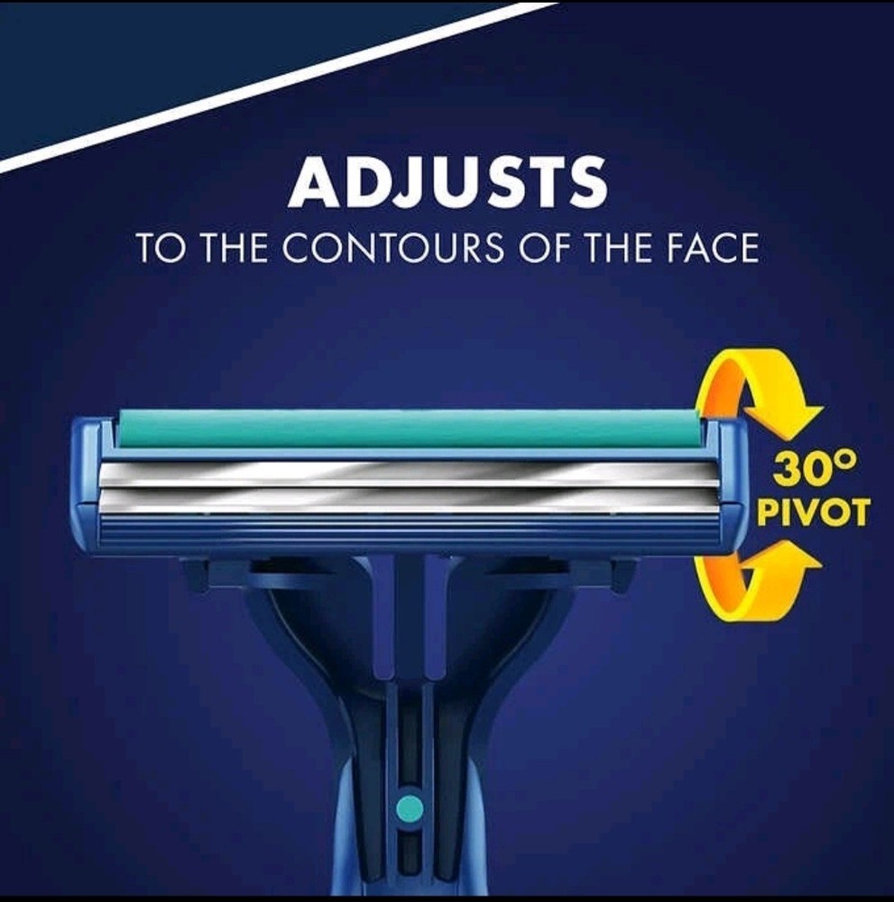 Gillette Sensor2 Plus Disposable Razor lubrastrip Pivot - 52 Razors