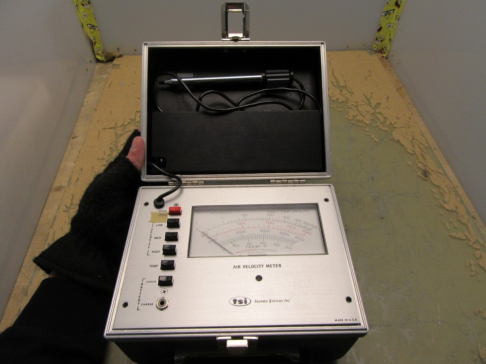 TSI air velocity meter [4*F-12]