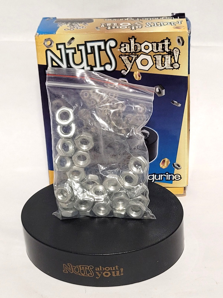 "NUTS ABOUT YOU" Magnetic Novelty tabletop Fidgit