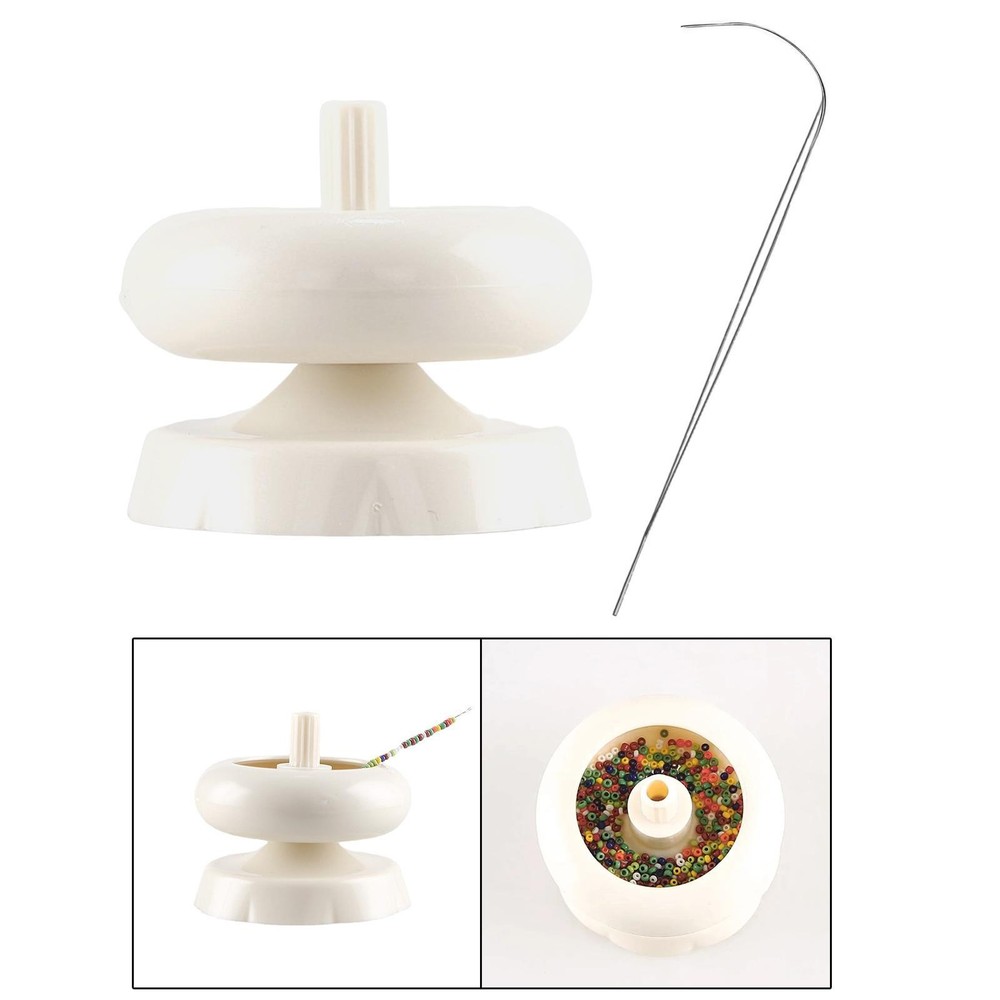 Bead Spinner Bowl Bead String Tool for Clay Beads Art Crafts