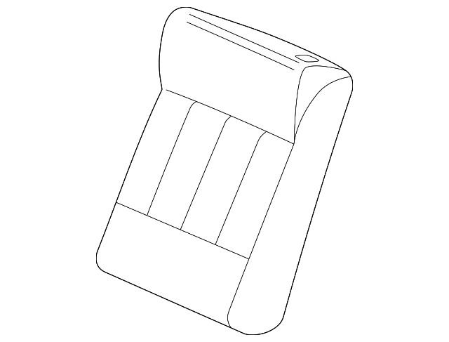 Genuine GM Seat Back Cover 22694697