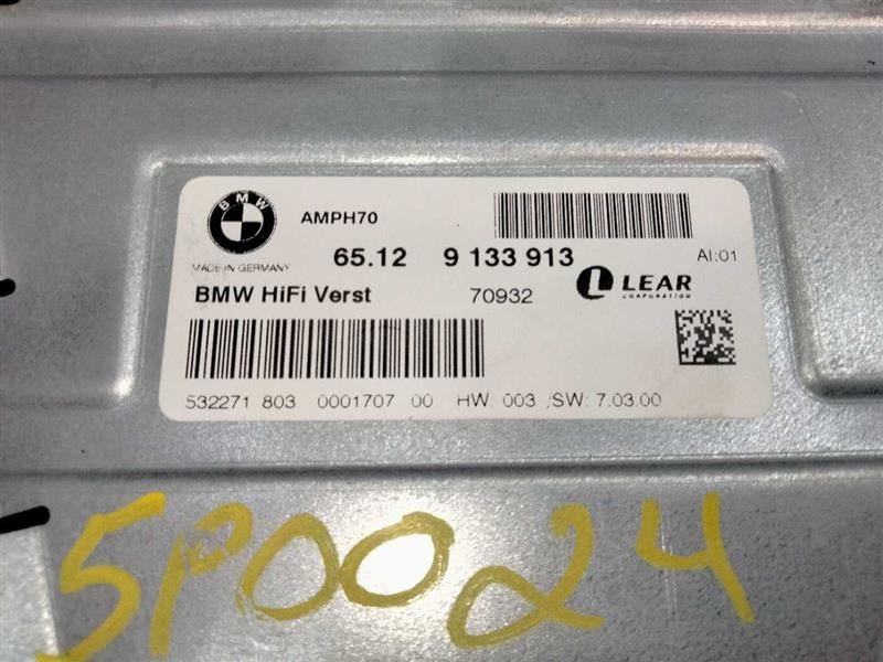 2007 BMW X5 AMP AMPLIFIER HIFI VERST LEAR 9133913