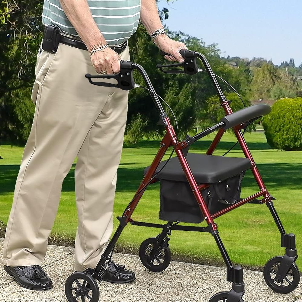 FVRITO Brake Handle with 41'' Cable Assembly 1 Pack Handle, Black