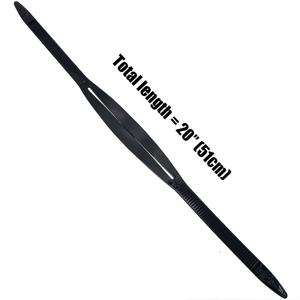 Scuba Dive Snorkeling Mask Goggle Silicone Strap Replacement - 5/8" Width Thin