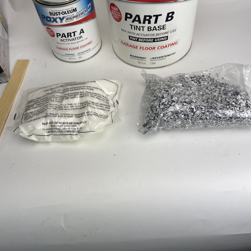 RUSTOLEUM 252625 EPOXY SHIELD BASE TINT GARAGE FLOOR PAINT