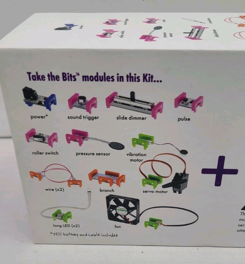 littleBits Premium Kit 14 Modules STEM Electronics Learning Kit
