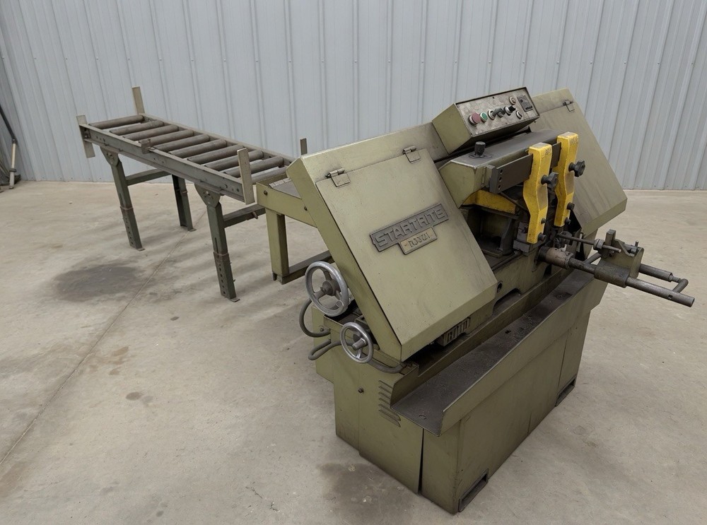 Startrite Model H250A Automatic Horizontal Bandsaw With 5ft Roller Conveyor