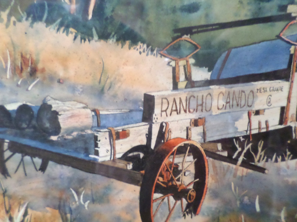 Original Watercolor By Taylor H Blakely Signed