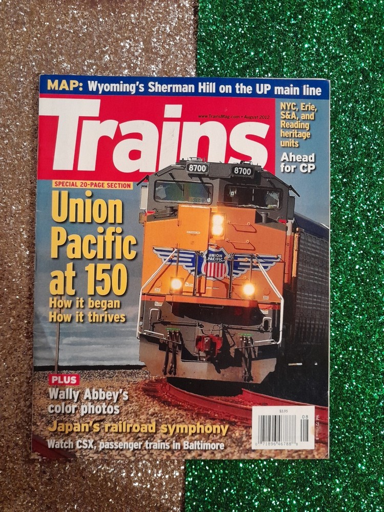 Trains Magazine Lot 7 Issues