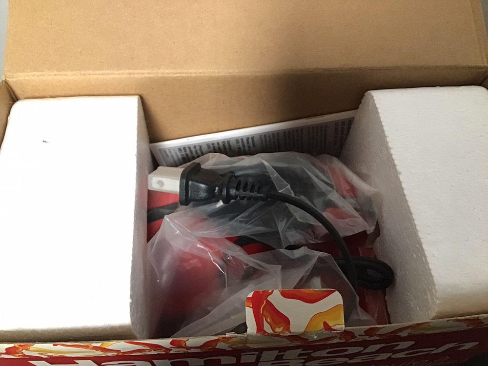 Hamilton Beach Red Quesadilla Maker Model 25409 New Open Box