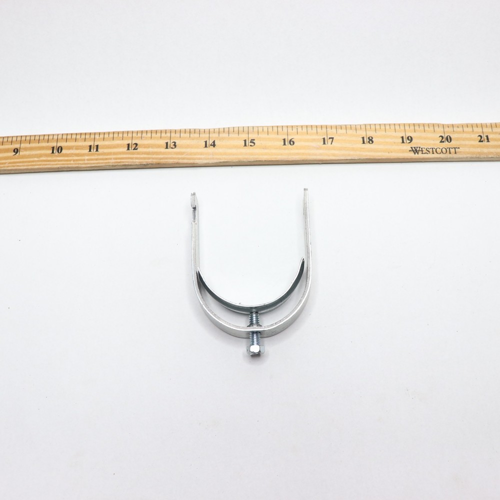 Caddy 1-Piece Strut Clamp Electrogalvanized Steel 2" SCH40B