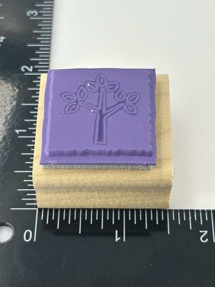 Stampin' Up! Tree Outline Wood Mount Rubber Stamp 2003