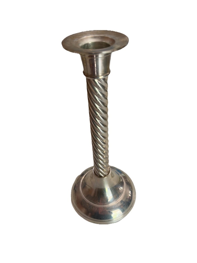 Vintage International Silver Plate Candlestick Single