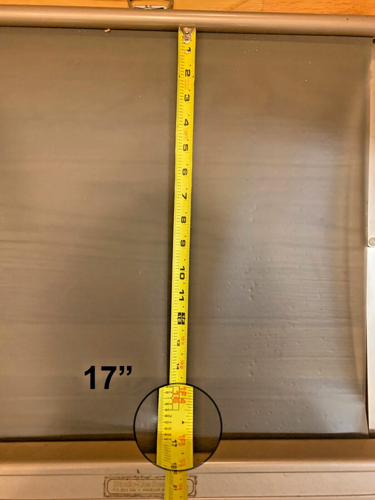 Vtg Projector Screen Hanging Movie SMALL