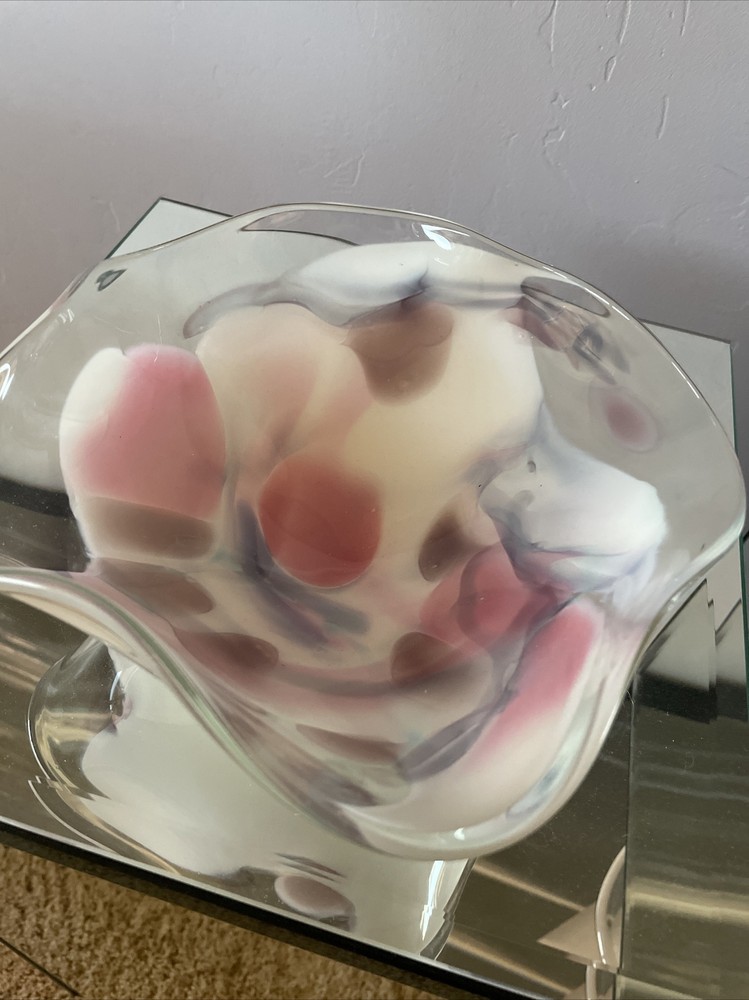 Lisa R. Rowe Multicolored Vase Signed, Dated, & Numbered by Artist!