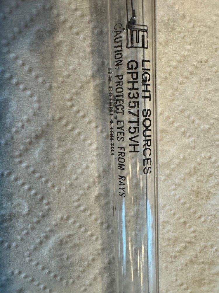 light Source GPH357TVH ozone bulb