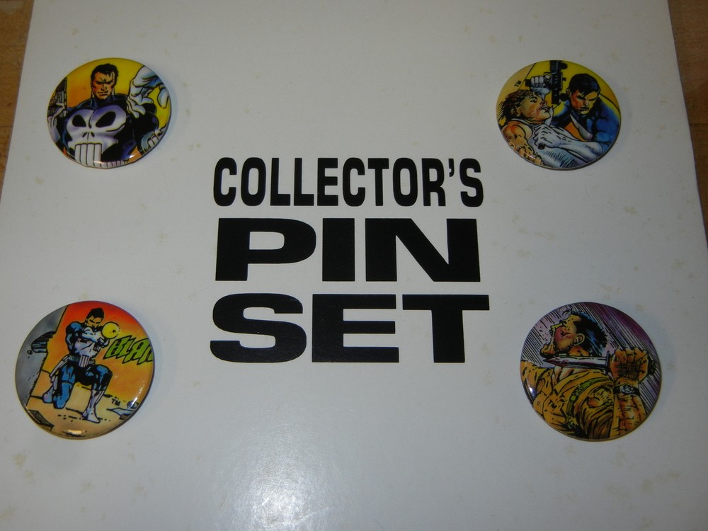 Marvel The Punisher Collector's Pin Set