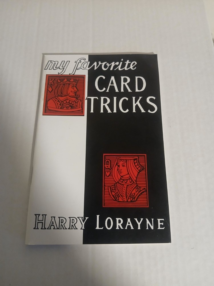 My Favorite Card Tricks Harry Lorayne book - used.