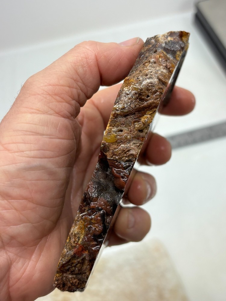 Turkish Agate Slab Cabbing Lapidary Collecting Combo Ship Avail