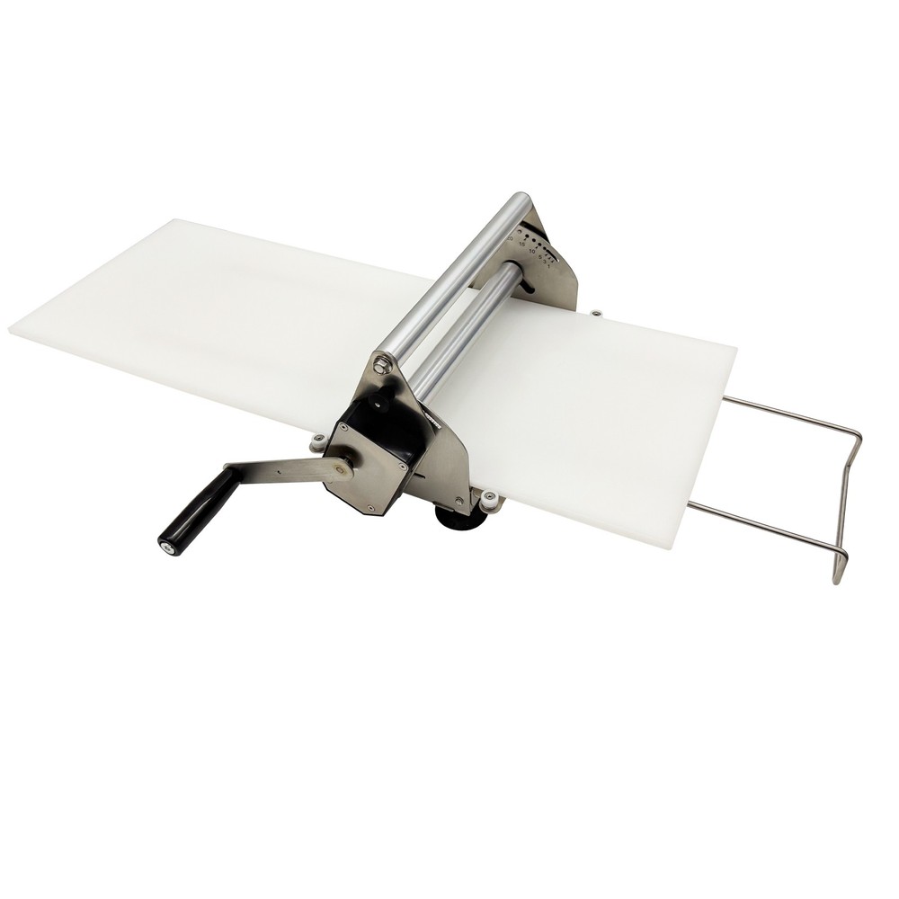 Manual Puff Pastry Sheeter Portable Tabletop Dough Roller Home Baking Tool 12"